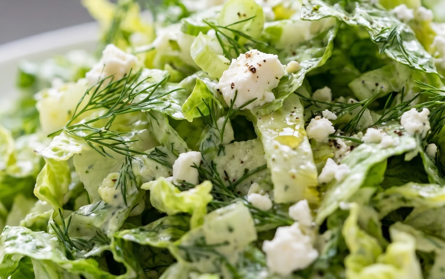Maroulosalata (Greek Lettuce Salad)
