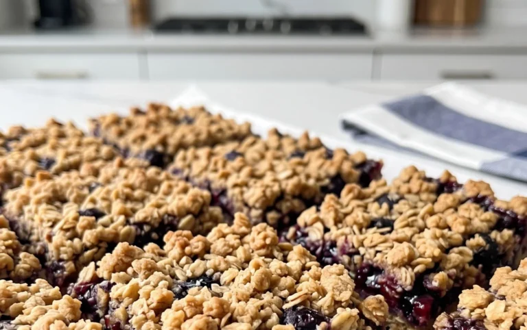 Blueberry Oatmeal Bars