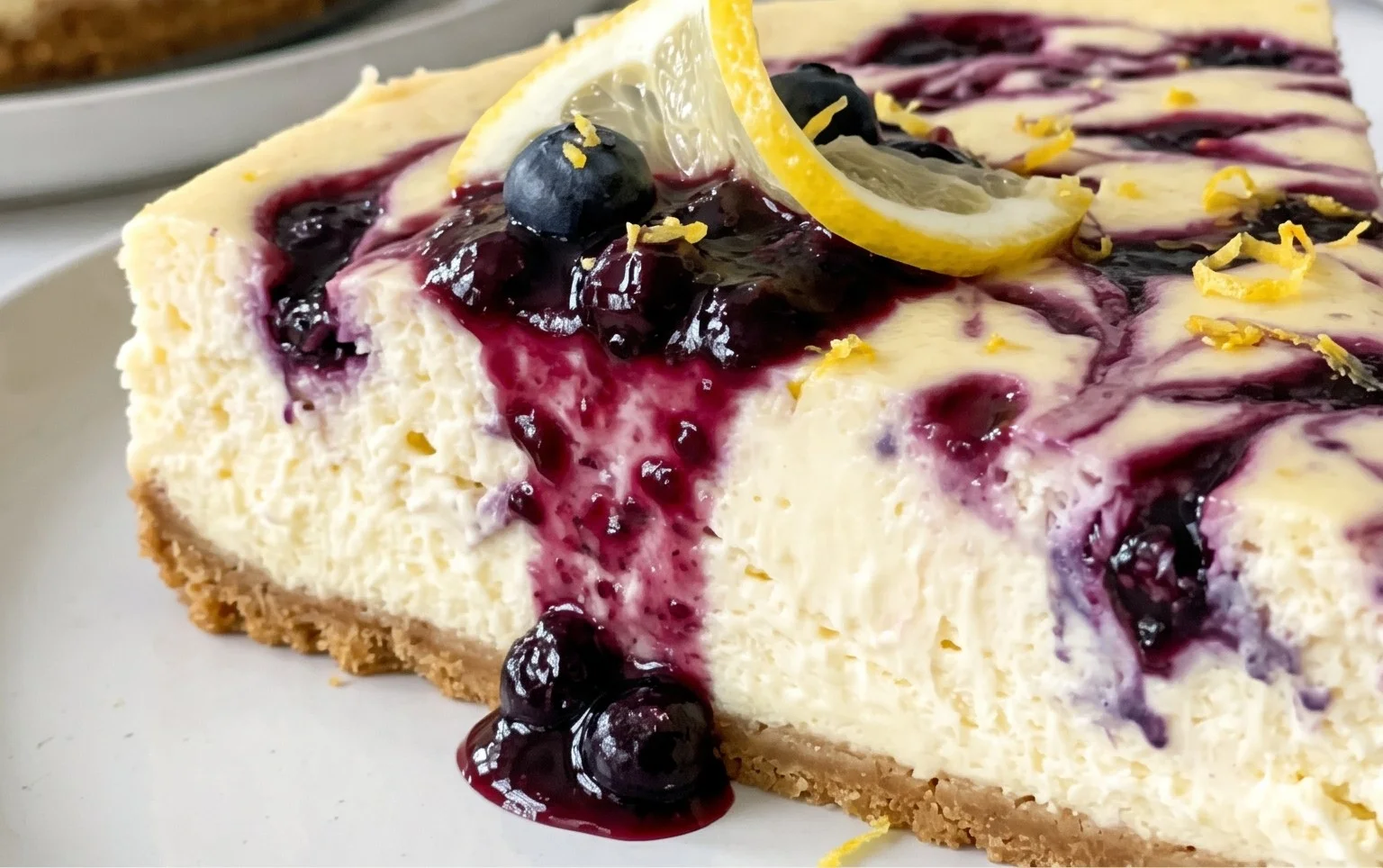Lemon Blueberry Cheesecake