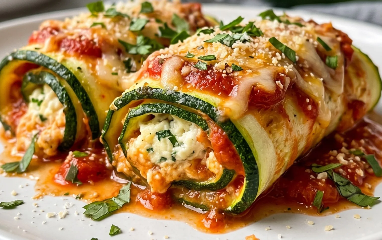 Vegan Zucchini Rollatini