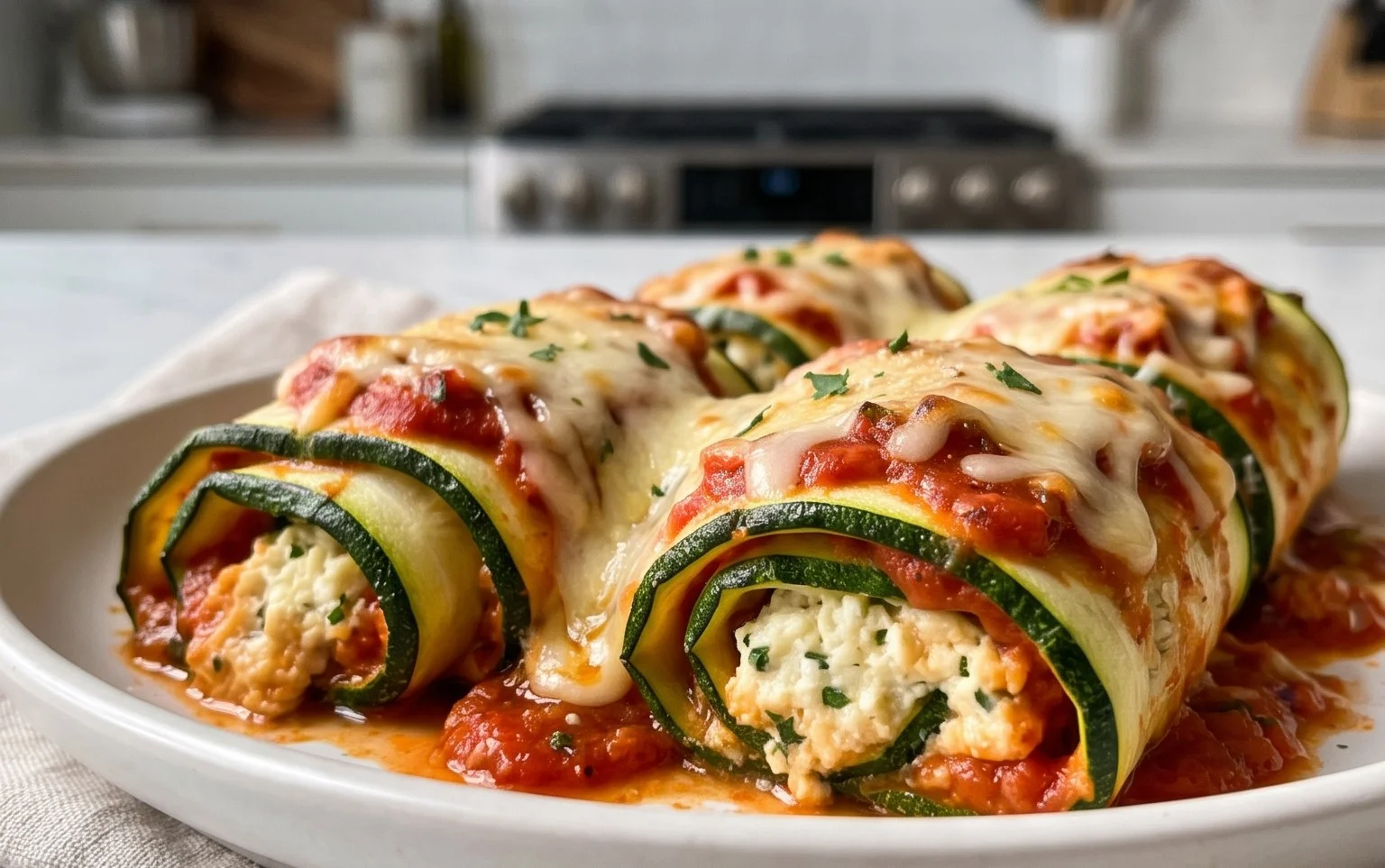 Vegan Zucchini Rollatini