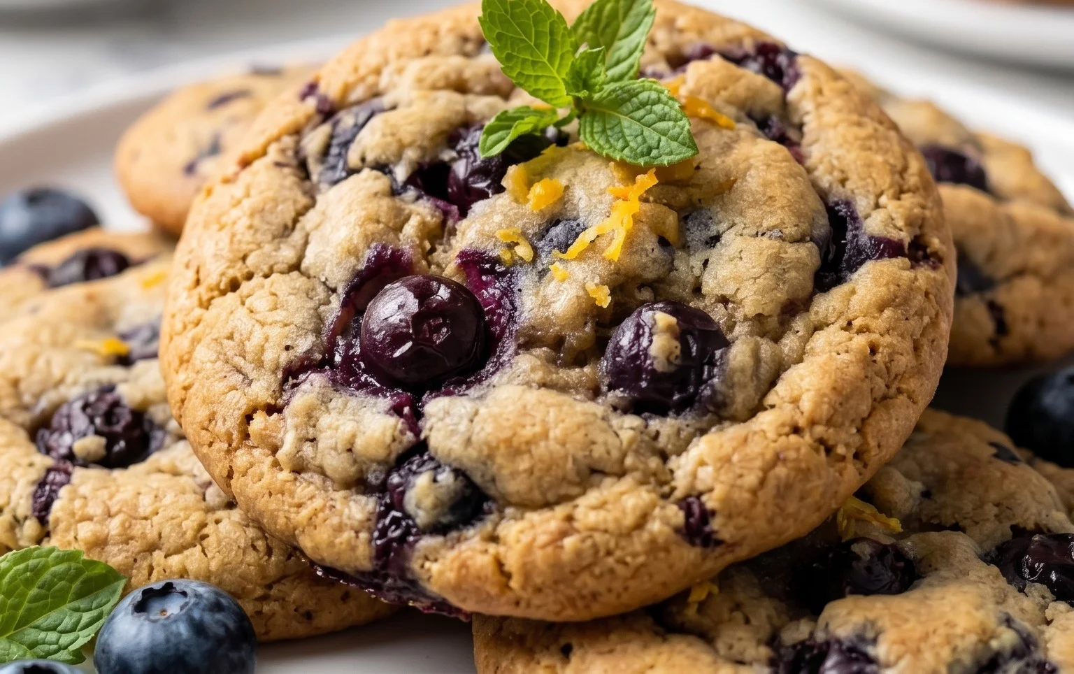 Best Ever Blueberry Cookies