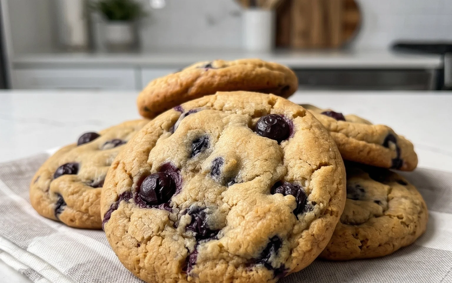 Best Ever Blueberry Cookies