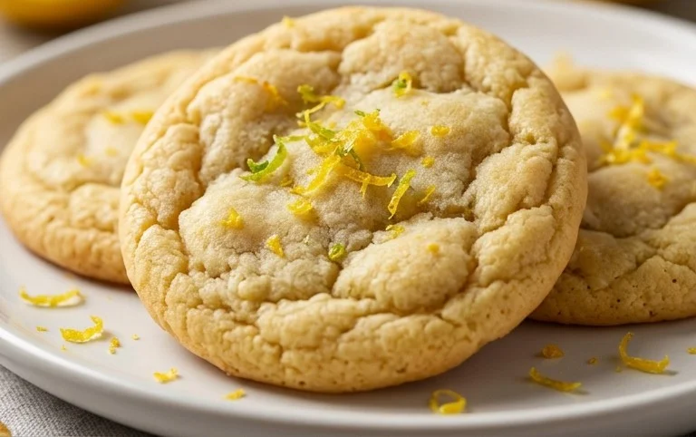 Soft & Chewy Lemon Cookies