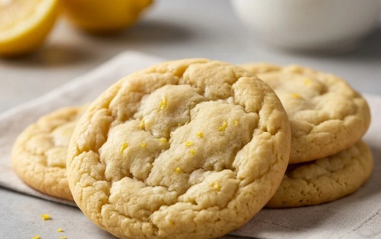 Soft & Chewy Lemon Cookies