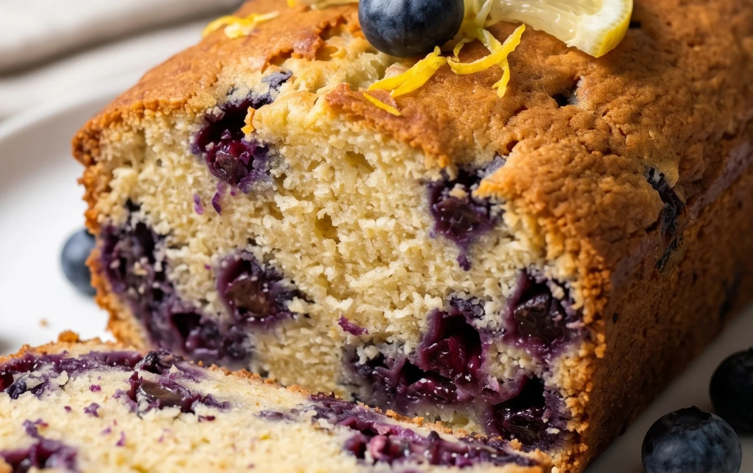 Blueberry and Lemon Loaf