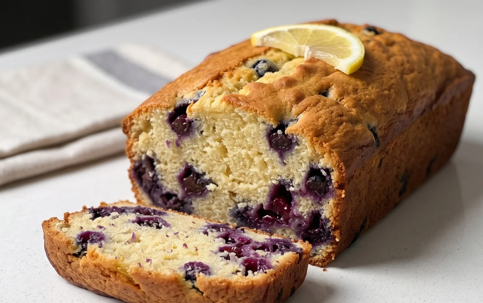 Blueberry and Lemon Loaf