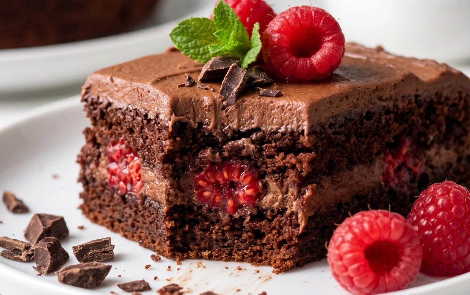Chocolate Raspberry Cake