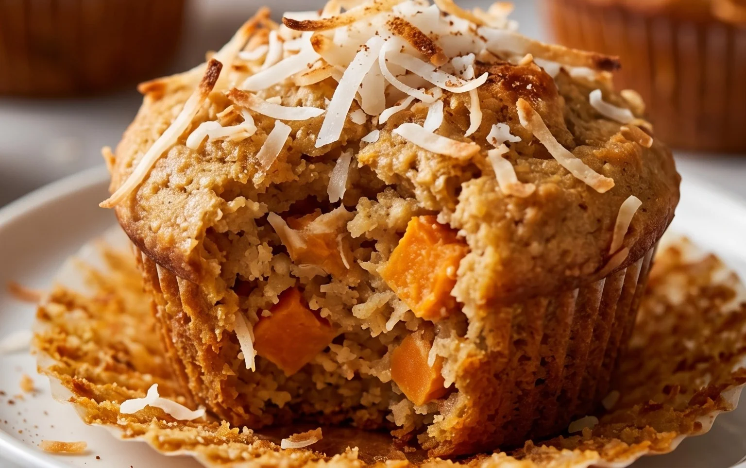 Anti-Inflammatory Coconut and Sweet Potato Muffin Recipe