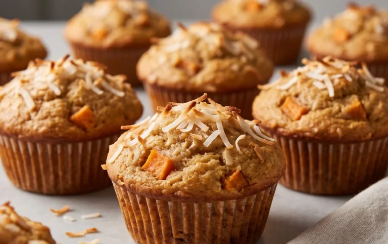Anti-Inflammatory Coconut and Sweet Potato Muffin Recipe