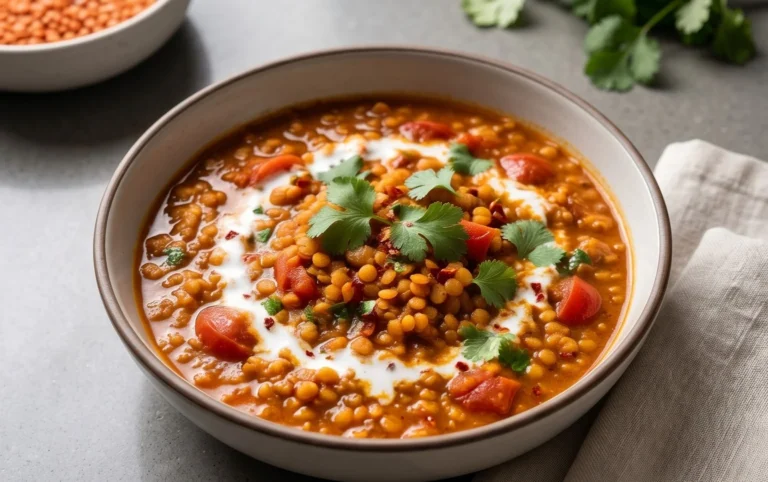 Spicy Red Lentil Curry