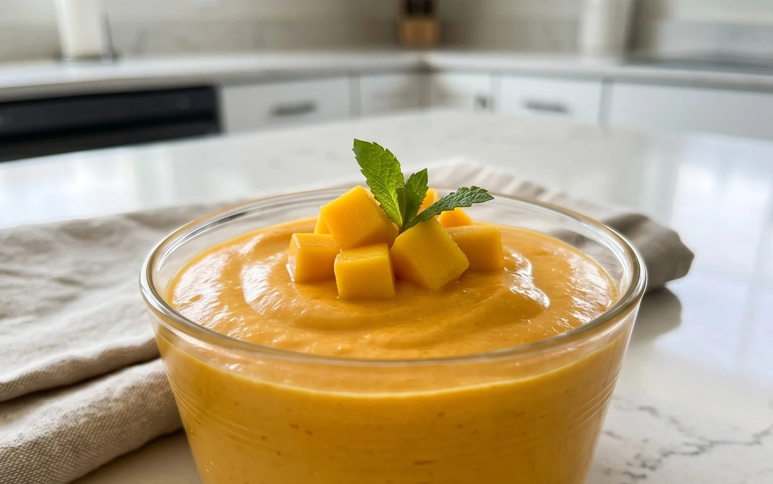 Vegan Mango Mousse
