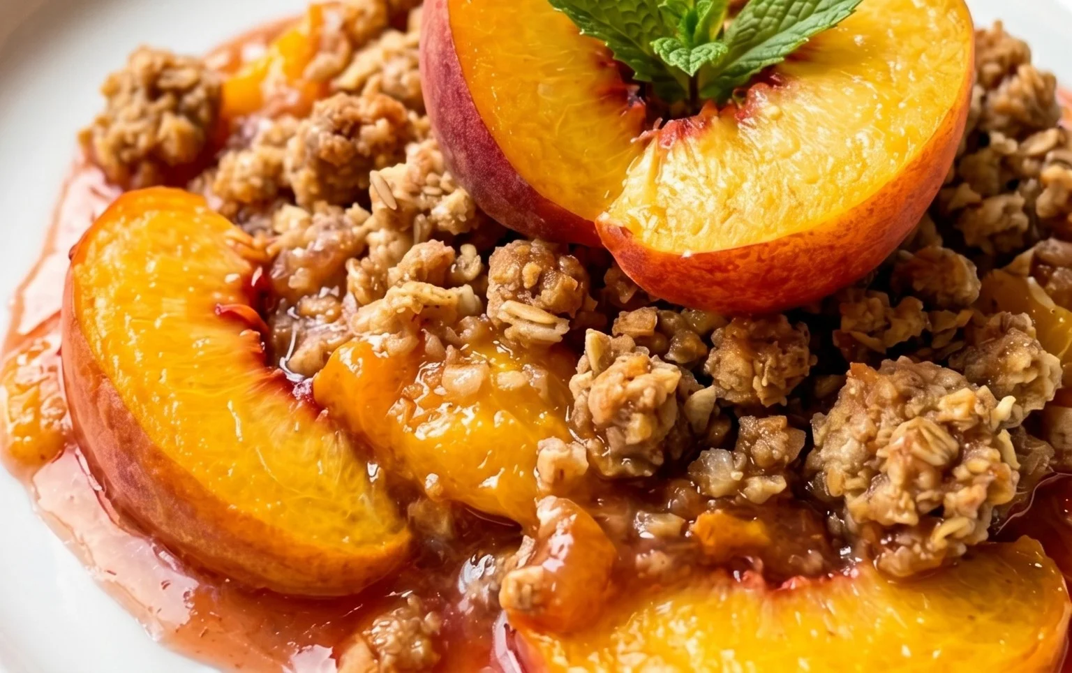 Peach Crisp