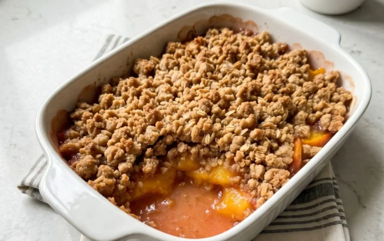 Peach Crisp