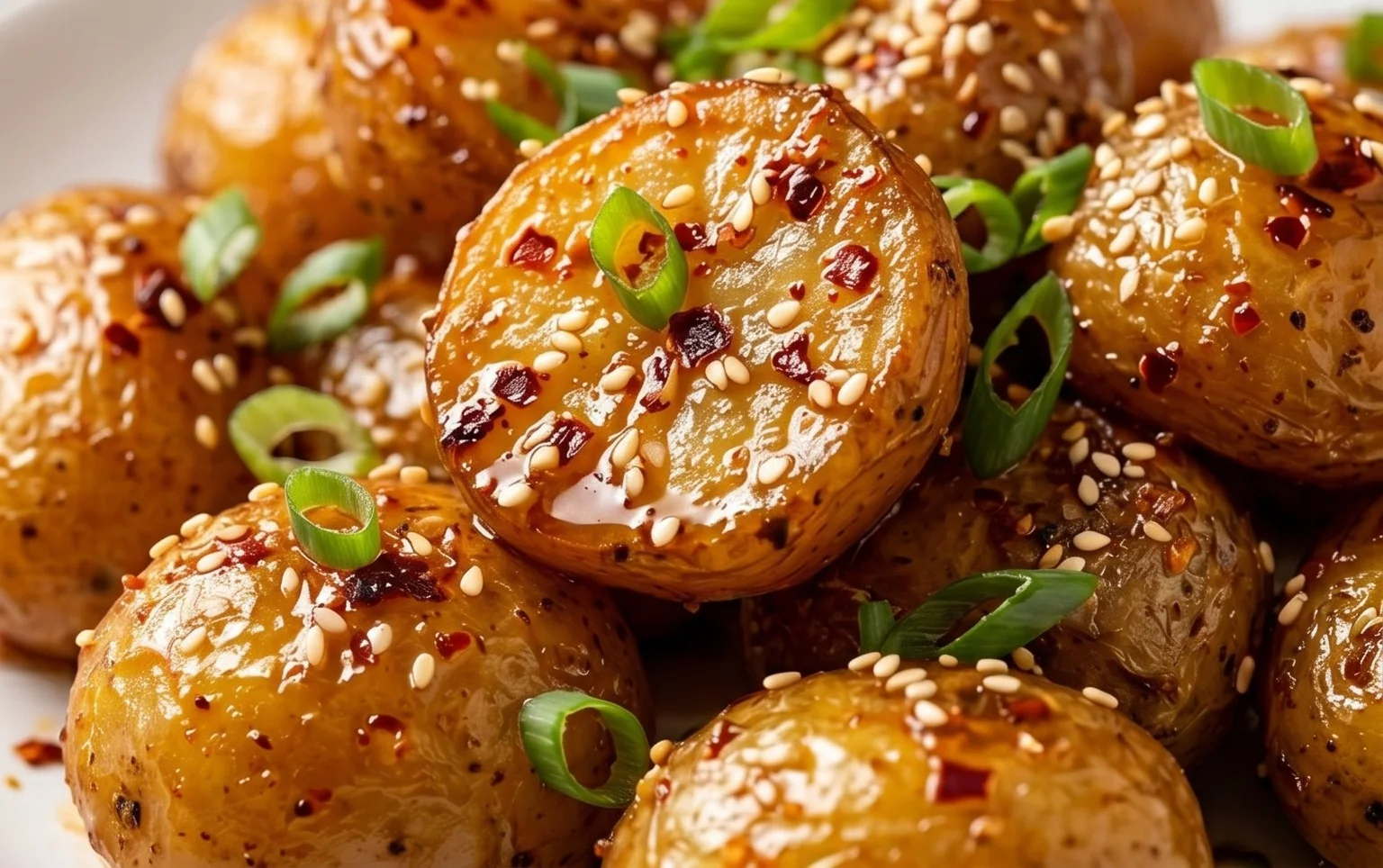 Crispy Honey Chilli Potatoes