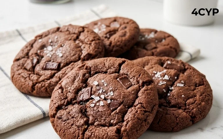 Salted Brownie Cookies