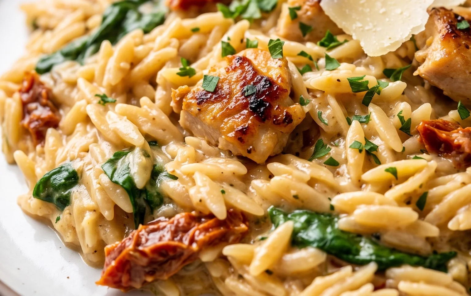Chicken Orzo (30-Minutes, One-Pan)