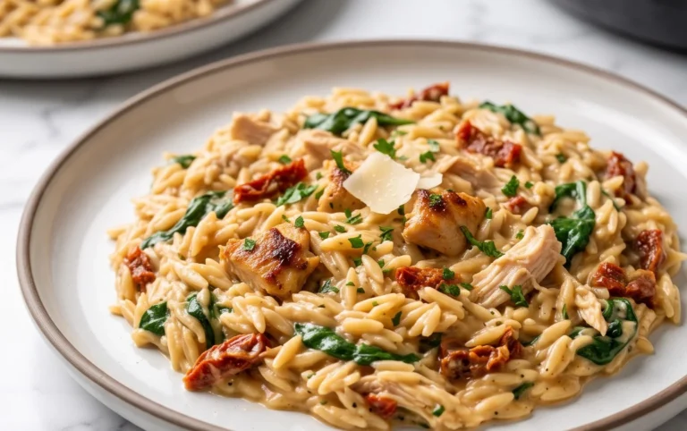 Chicken Orzo (30-Minutes, One-Pan)