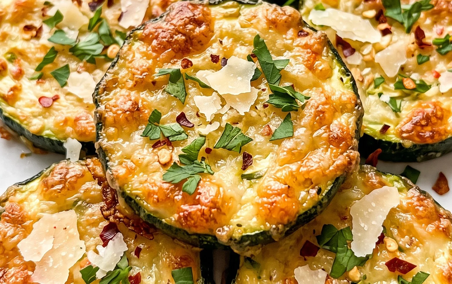 Baked Parmesan Zucchini
