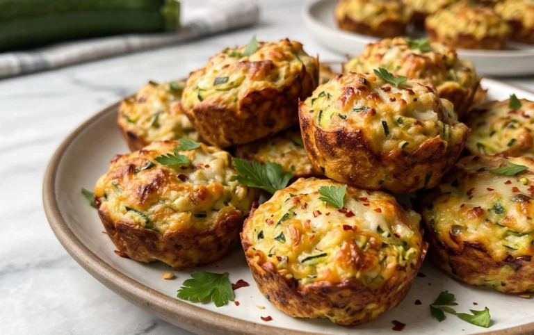 Zucchini Garlic Bites