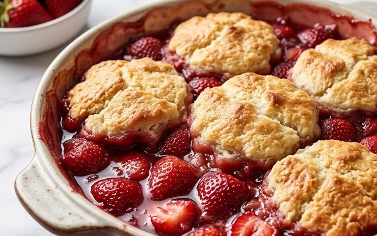 Strawberry Cobbler