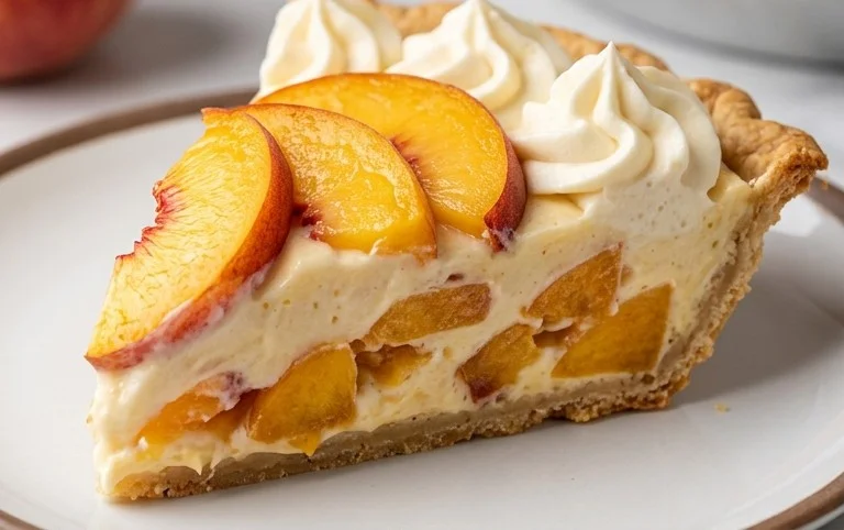 Peaches and Cream Pie