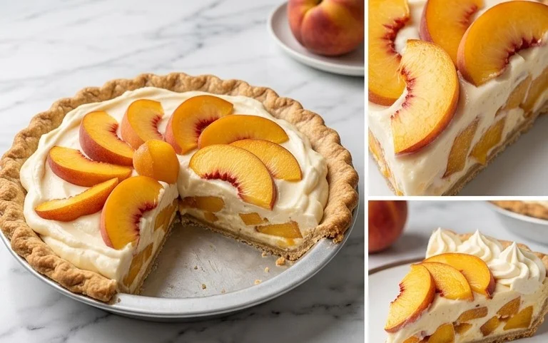 Peaches and Cream Pie