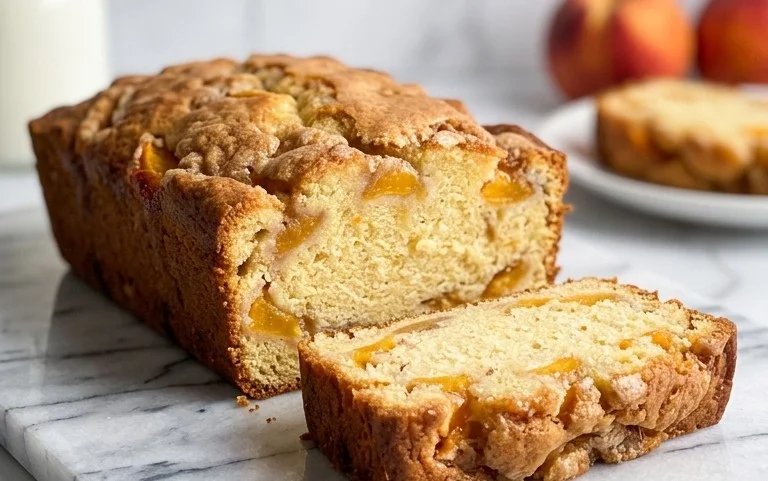 Peach Cobbler Pound Cake