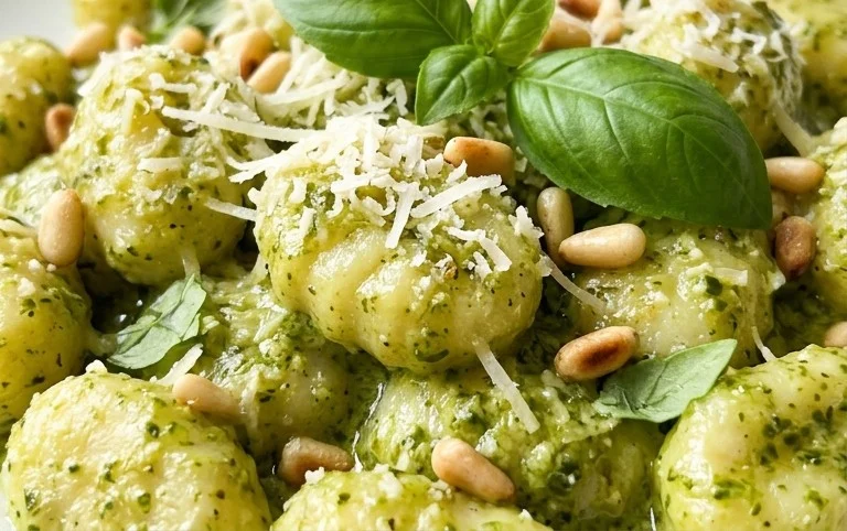 Creamy Pesto Gnocchi