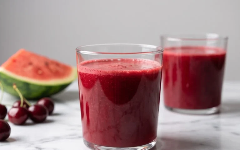 Watermelon Cherry Berry Beet Juice