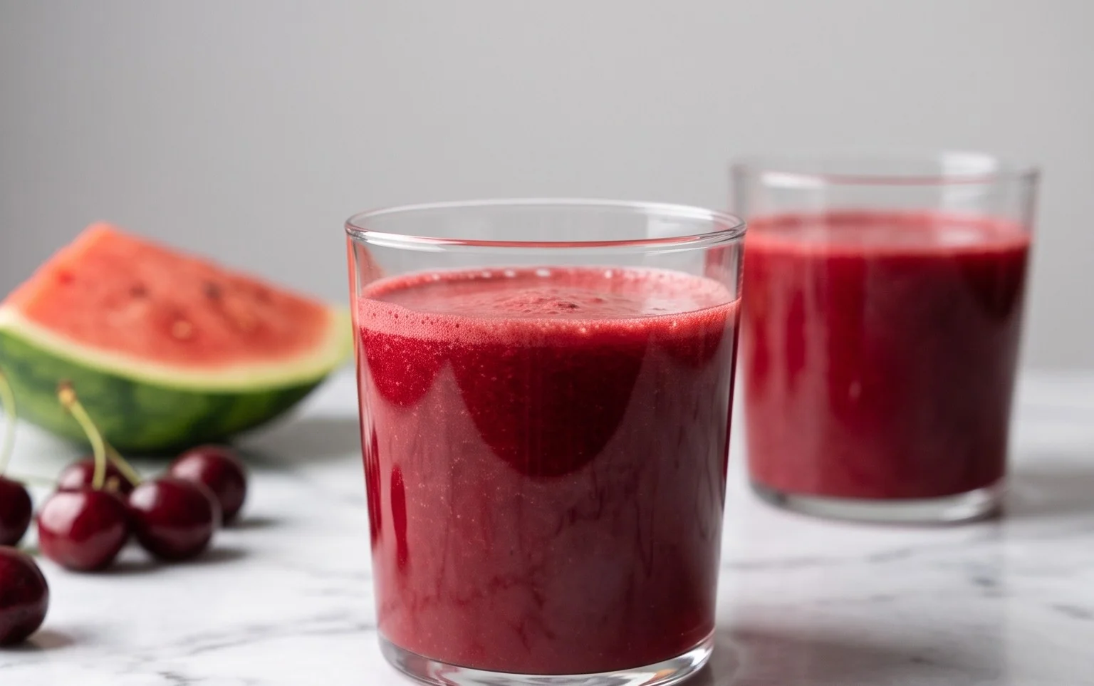 Watermelon Cherry Berry Beet Juice