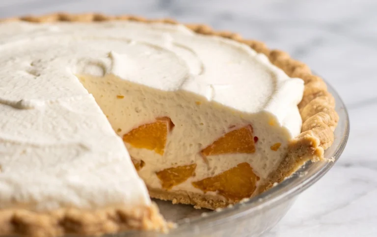Peach Chiffon Pie