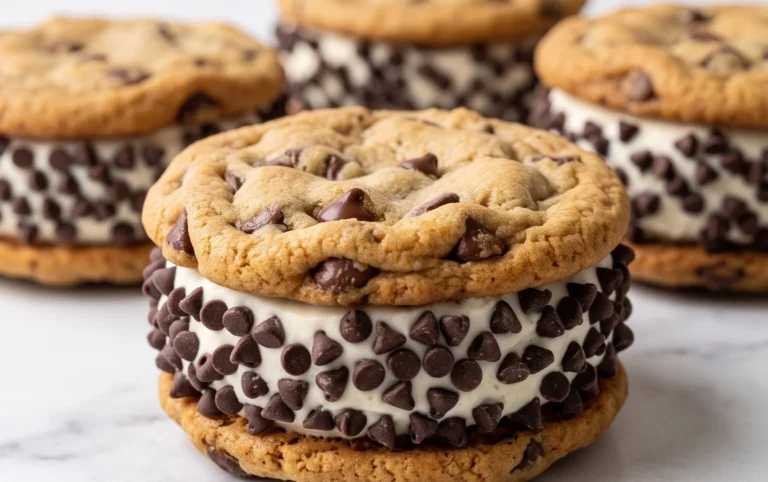 Cookie Ice Cream Sandwiches (Like a Chipwich!)