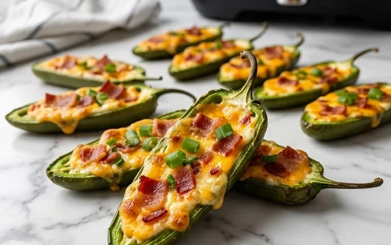 Air Fryer Jalapeno Poppers
