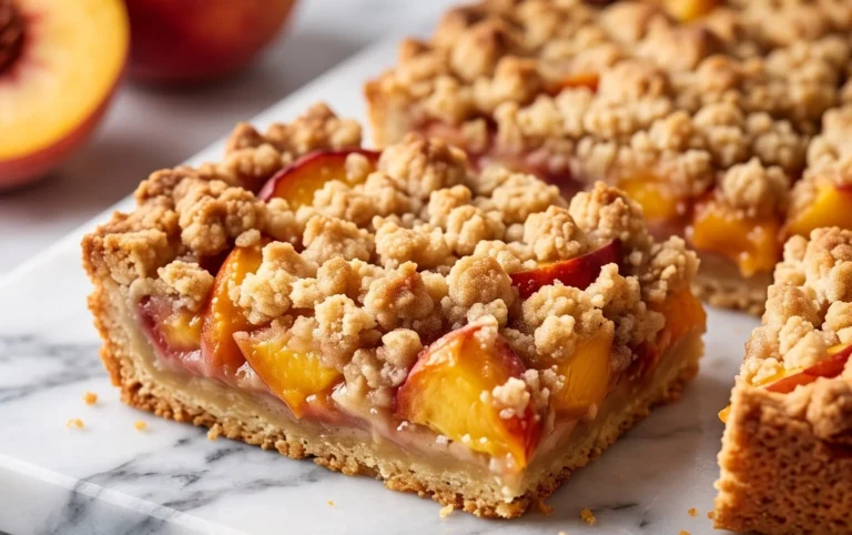 Fresh Peach Crum extractb Bars