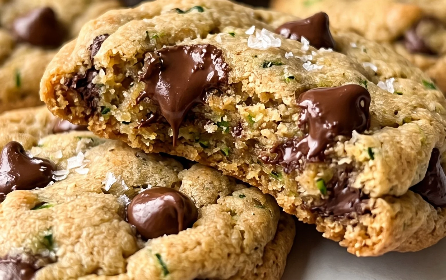Zucchini Chocolate Chip Cookies