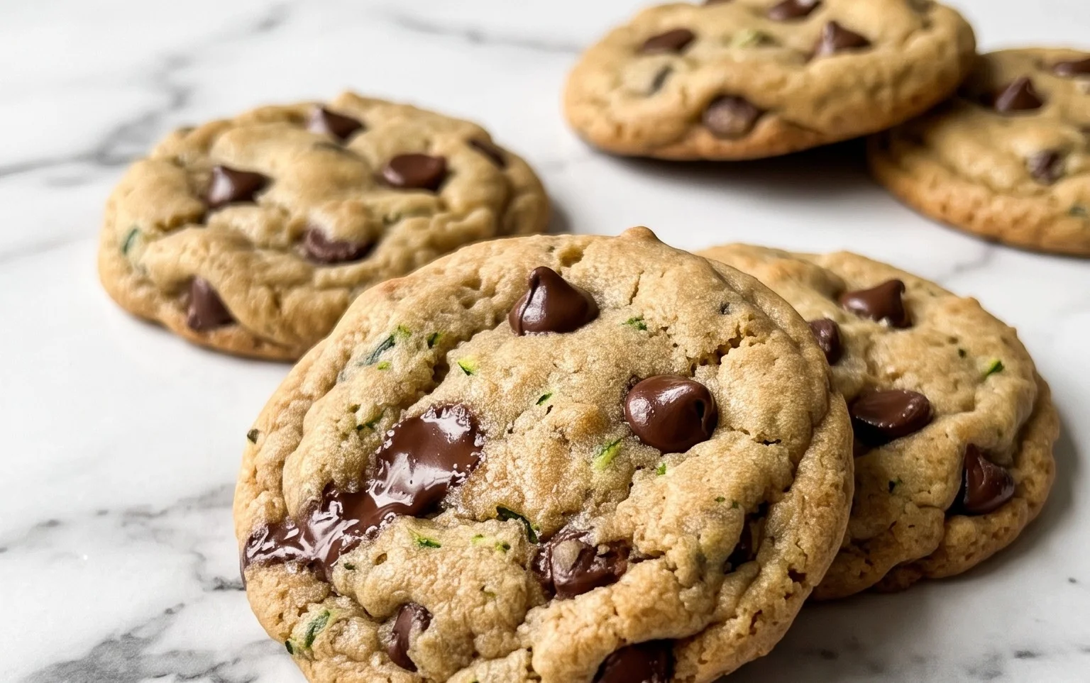 Zucchini Chocolate Chip Cookies