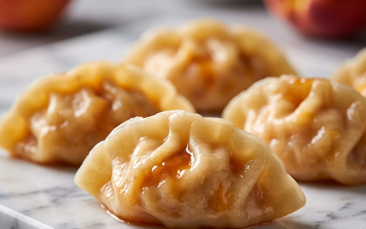 Peach Dumplings