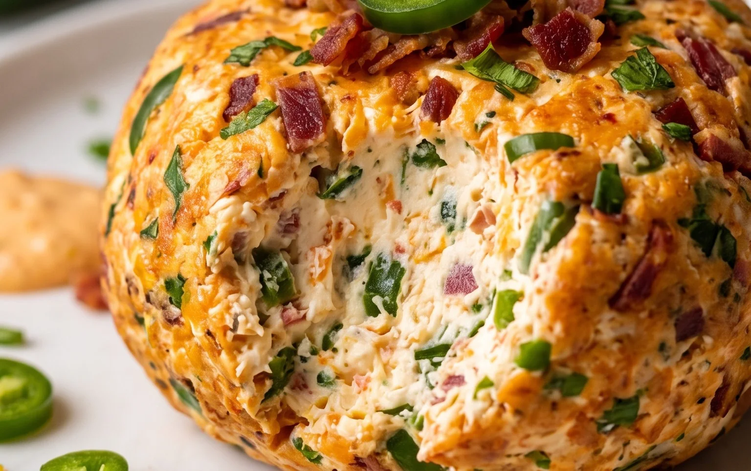 Jalapeno Popper Cheese Ball