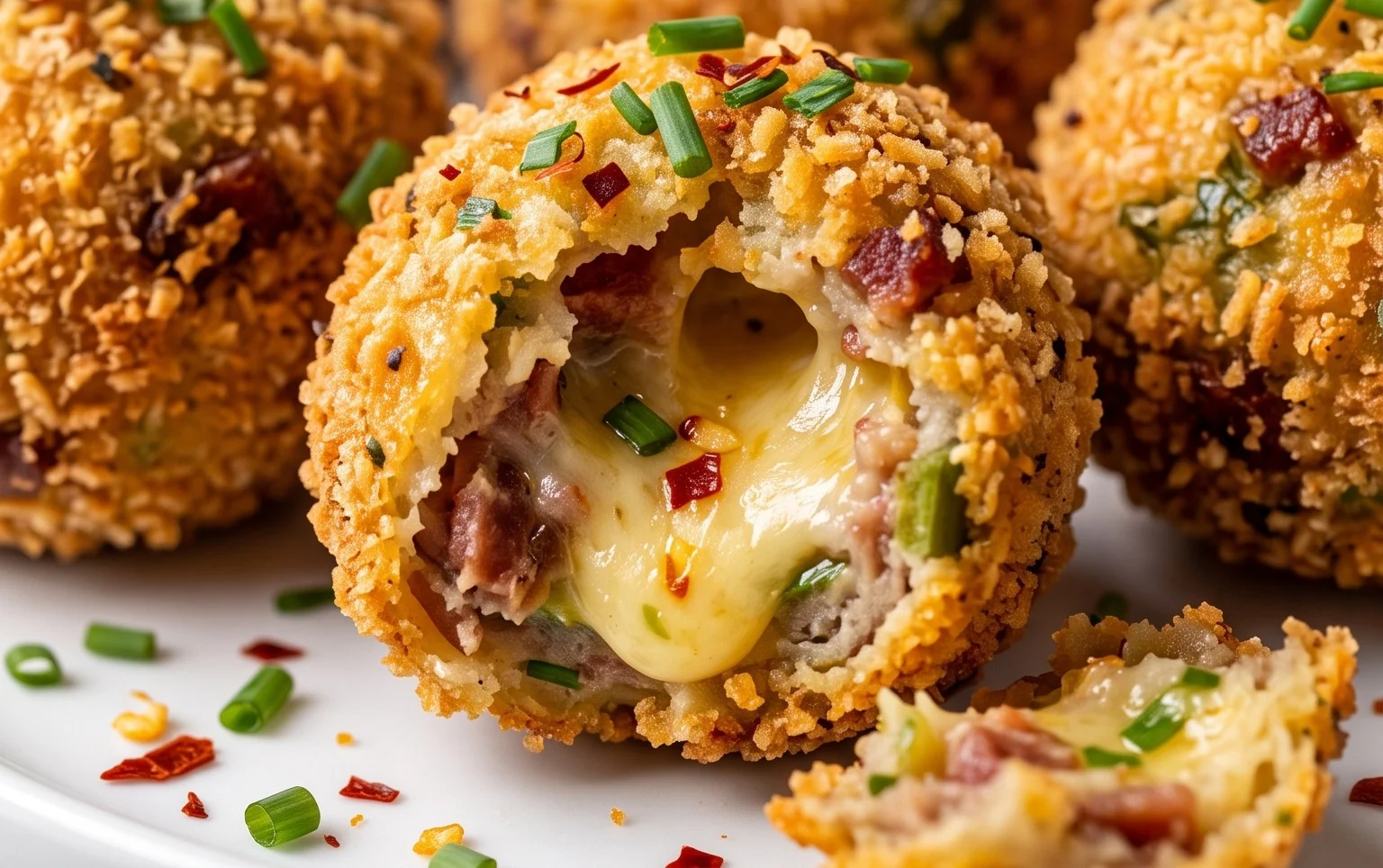 Beef Bacon Jalapeño Popper Cheese Balls