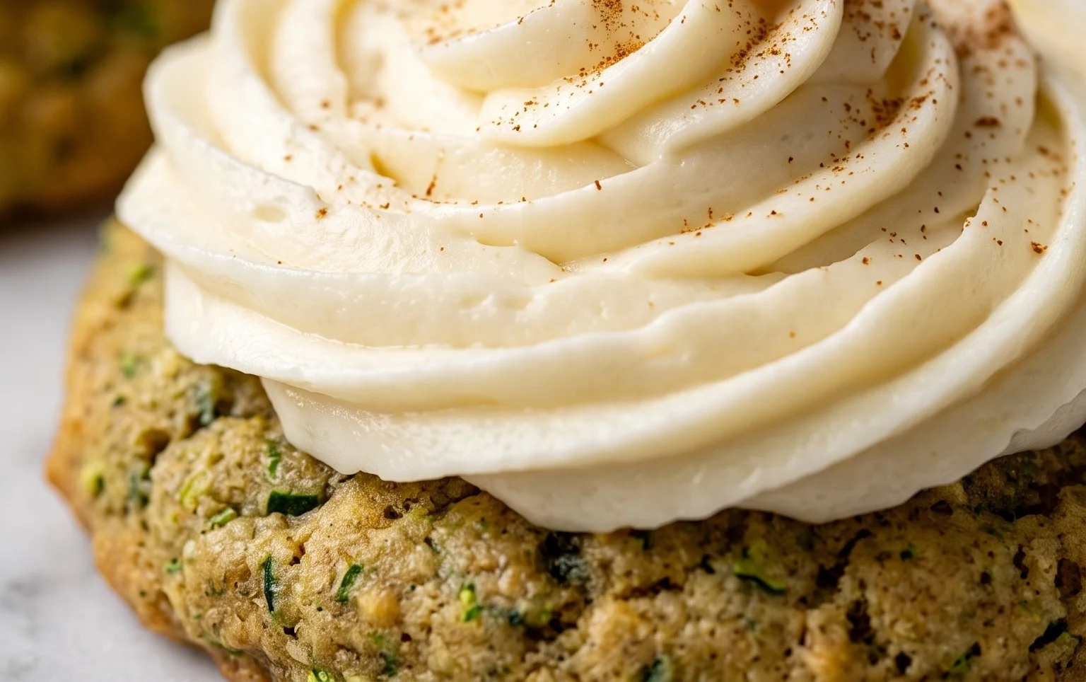 Zucchini Cookies with Cream Cheese Frosting
