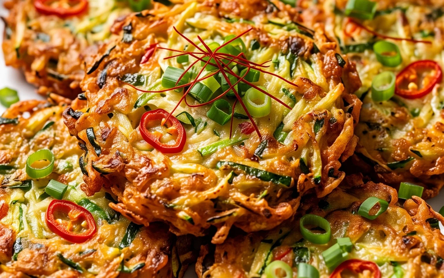 Quick & Easy Korean Zucchini Fritters (Hobak Jeon)