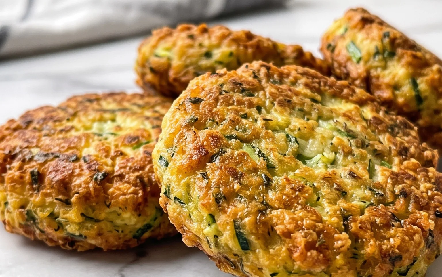 Kolokithokeftedes (Greek Zucchini Fritters)