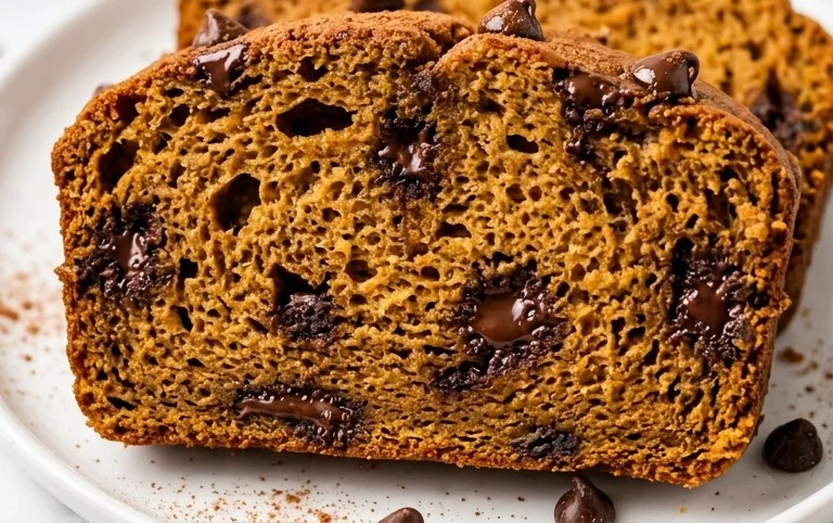 Pumpkin Chocolate Chip Bread