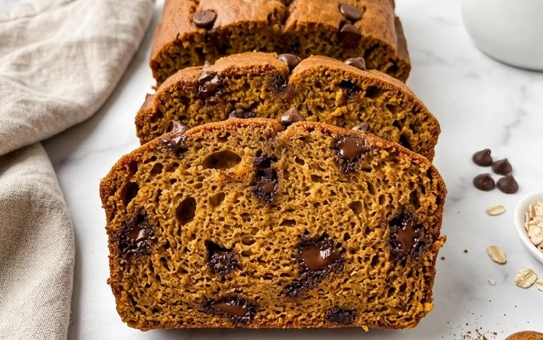 Pumpkin Chocolate Chip Bread