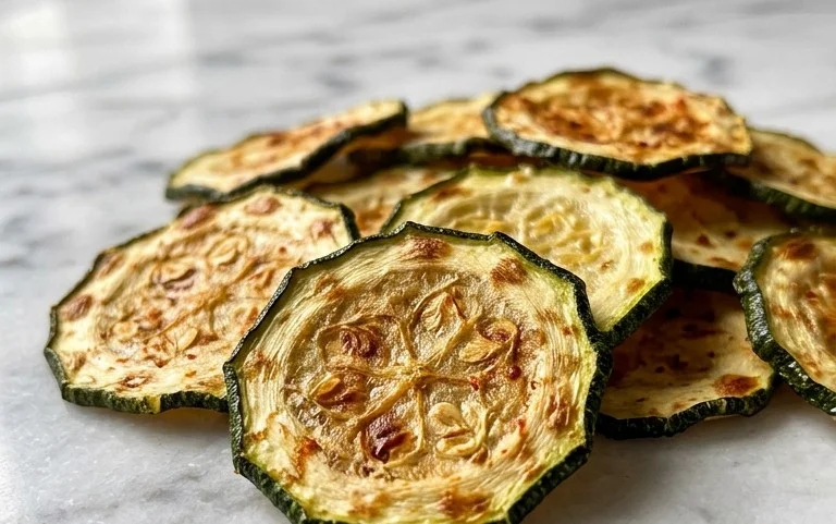 Crispy Baked Zucchini Chips